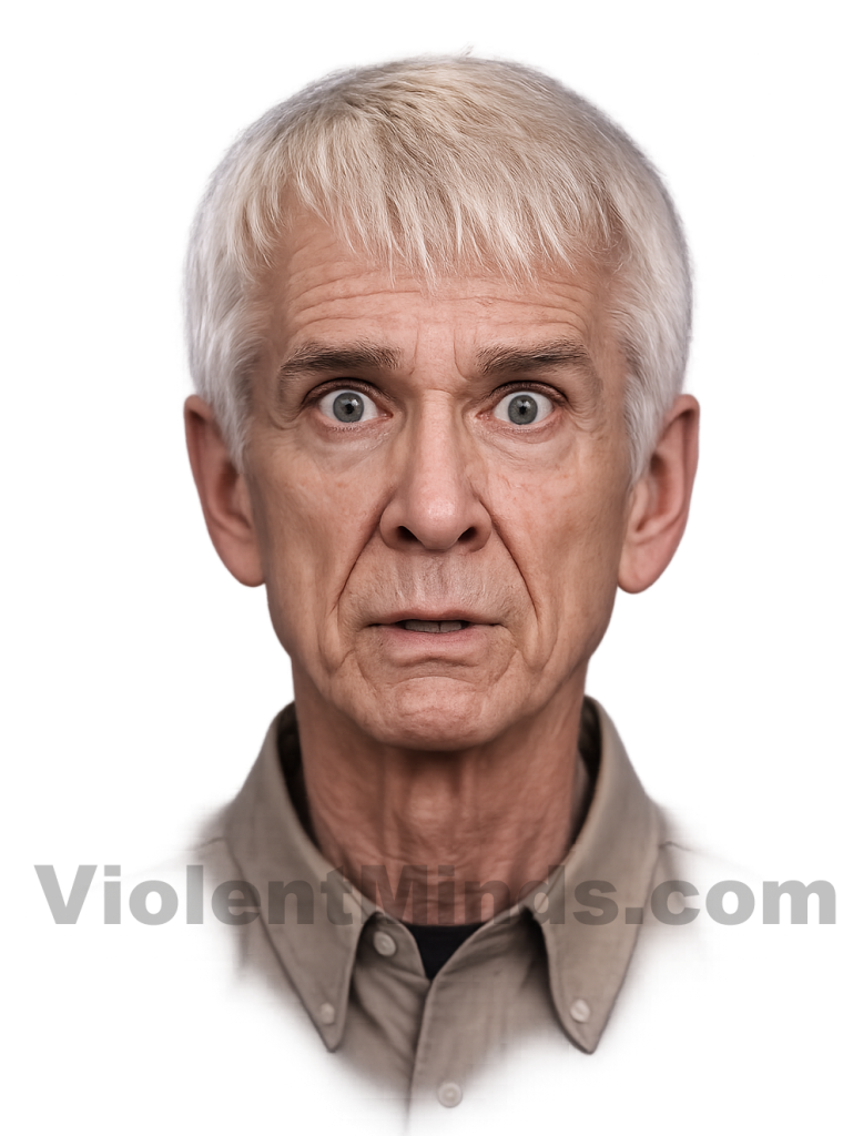 Intense gaze of Marshall Applewhite